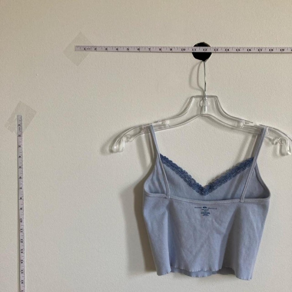 Blue lace cami top - Picture 2 of 2